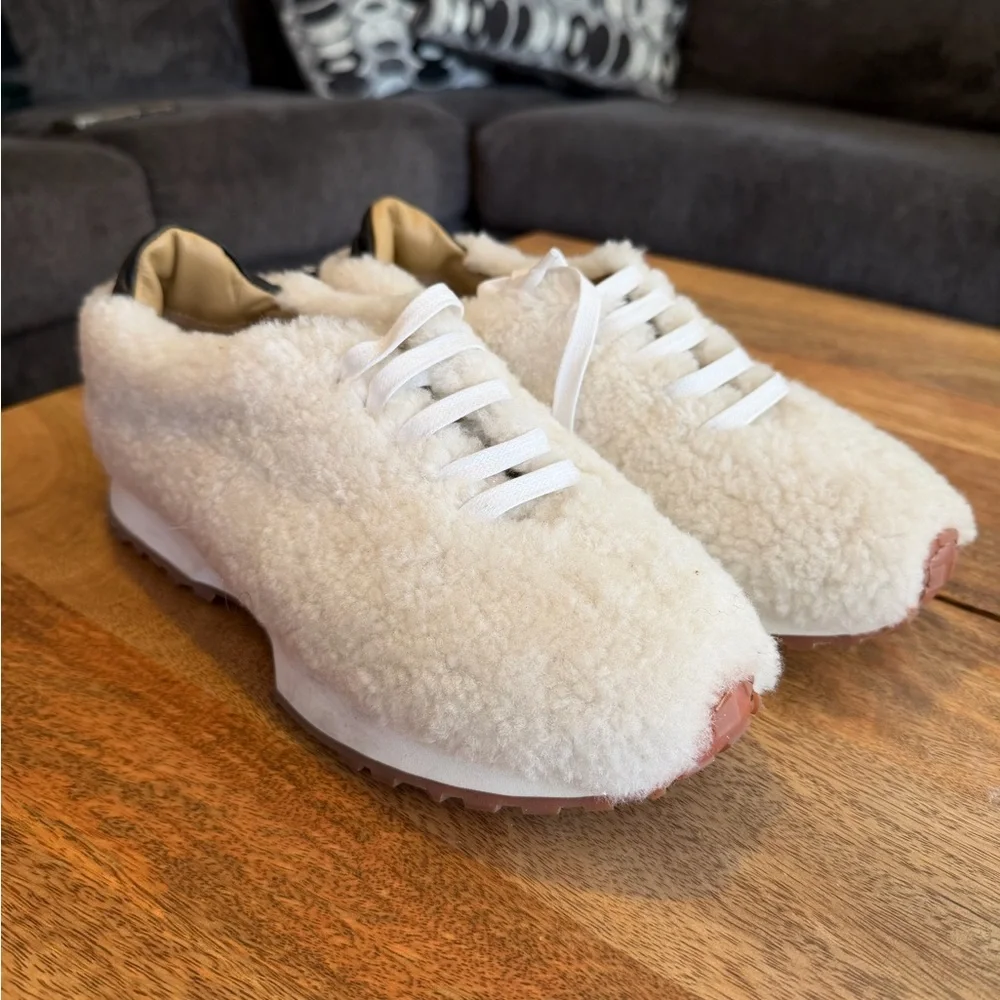 Rhude Sherpa Runner Fleece Loafers - Picture 2 of 7
